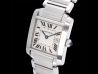 Cartier Tank Francaise Medium Quartz White Roman Dial  Watch  2465/W51011Q3